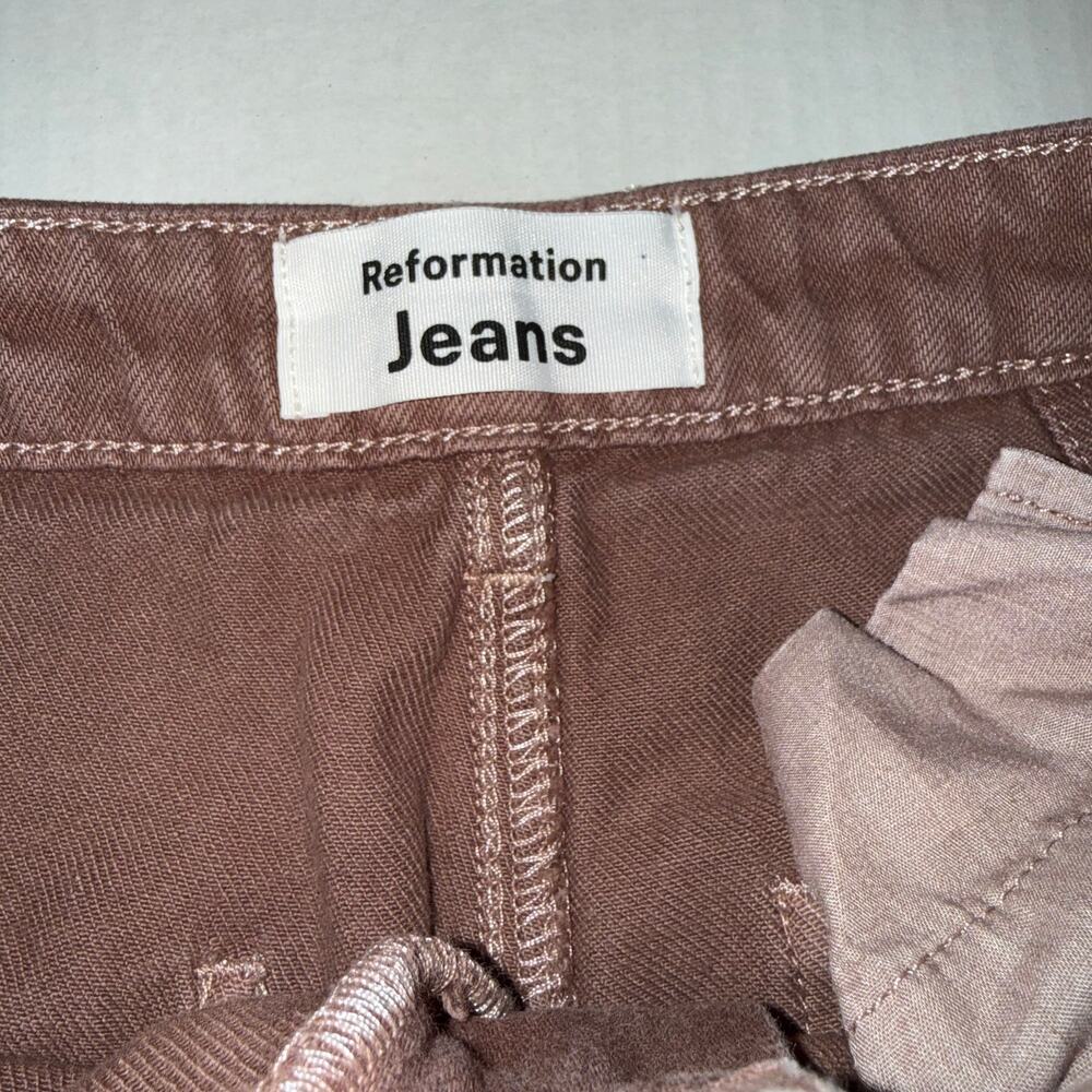 Reformation Jeans Lexi High Rise Wide Leg Size 26 Boho Indie - Picture 5 of 7